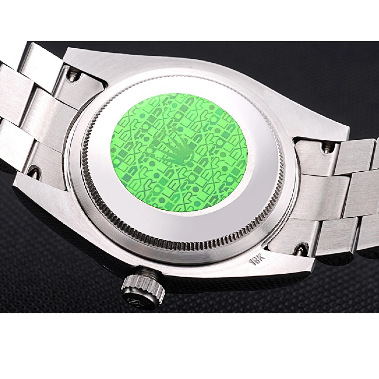 Aaa fake watches Dial Silver Polished Day-Date Stainless Rolex Steel 0719